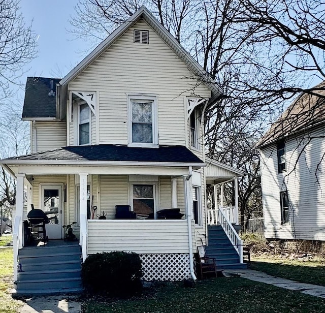 15544 Turlington Ave, Harvey, IL 60426 - view of front of house featuring a porch