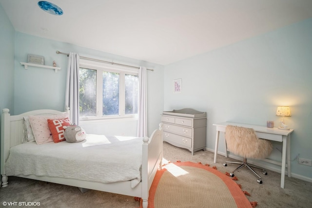 1767 Jefferson Ave, Glenview, IL 60025 - carpeted bedroom with baseboards
