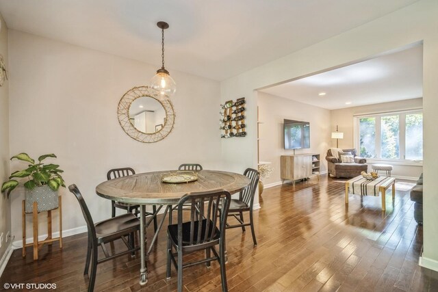 1767 Jefferson Ave, Glenview, IL 60025 - dining space with wood-type flooring and baseboards