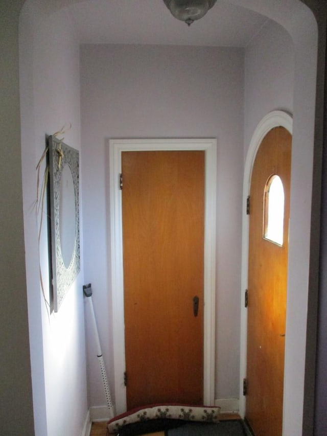 3805 Euclid Ave, Berwyn, IL 60402 - doorway with arched walkways and baseboards