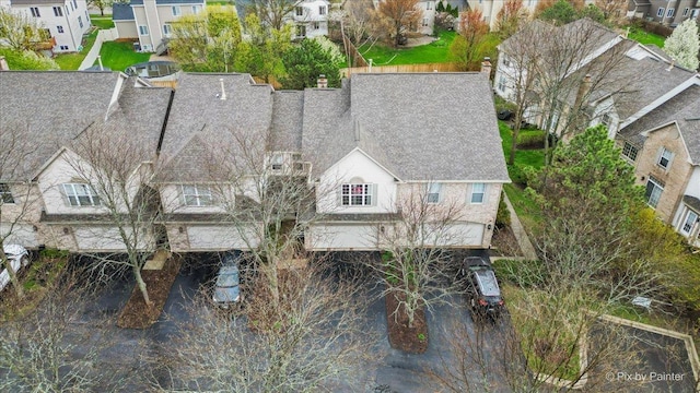 2097 Ivy Ridge Dr Unit 2097, Hoffman Estates, IL 60192 - bird's eye view featuring a residential view