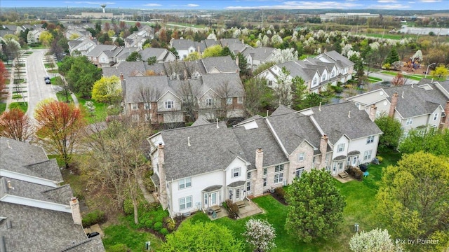 2097 Ivy Ridge Dr Unit 2097, Hoffman Estates, IL 60192 - drone / aerial view featuring a residential view