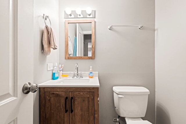 9830 Sayre Ave Unit 6, Chicago Ridge, IL 60415 - bathroom featuring vanity and toilet