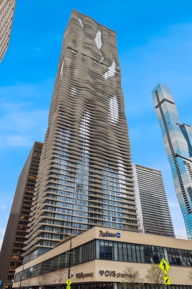 225 N Columbus Dr Unit 5305, Chicago, IL 60601 - view of property with central air condition unit