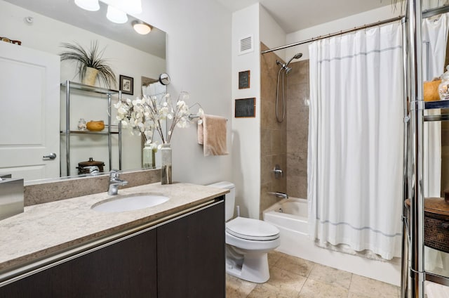 225 N Columbus Dr Unit 5305, Chicago, IL 60601 - full bath featuring shower / tub combo with curtain, toilet, and vanity