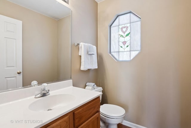 271 Valley Forge Ave, South Elgin, IL 60177 - bathroom with toilet and vanity