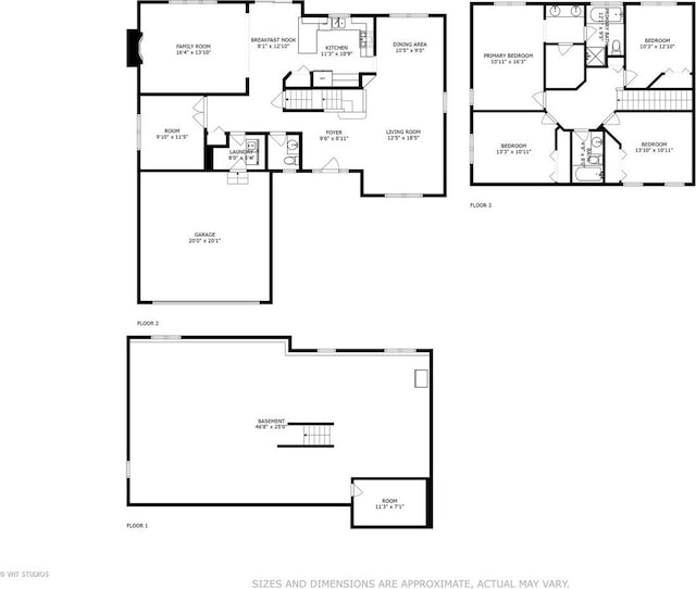 271 Valley Forge Ave, South Elgin, IL 60177 - floor plan