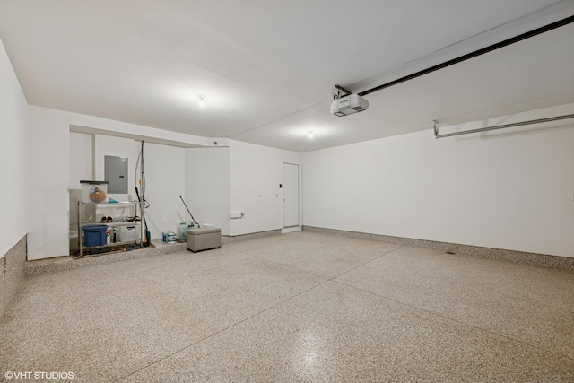 1529 E Arbor Ln, Arlington Heights, IL 60004 - garage with electric panel and a garage door opener