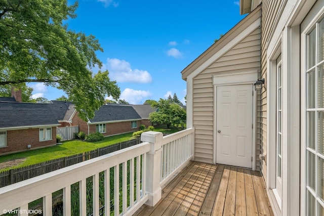 1529 E Arbor Ln, Arlington Heights, IL 60004 - deck featuring a residential view