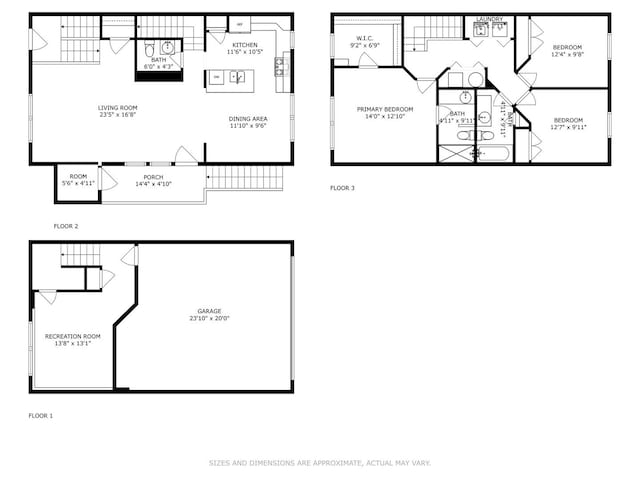 1529 E Arbor Ln, Arlington Heights, IL 60004 - view of property floor plan