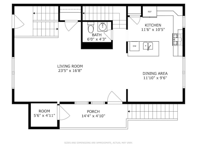 1529 E Arbor Ln, Arlington Heights, IL 60004 - view of room layout
