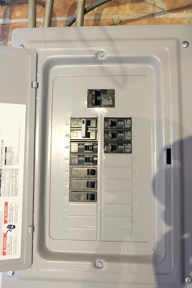 14435 Karlov Ave, Midlothian, IL 60445 - utility room featuring electric panel