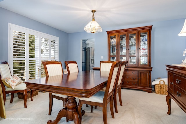 2219 Barrett Dr, Algonquin, IL 60102 - dining area with light carpet