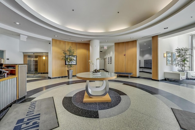 view of community lobby