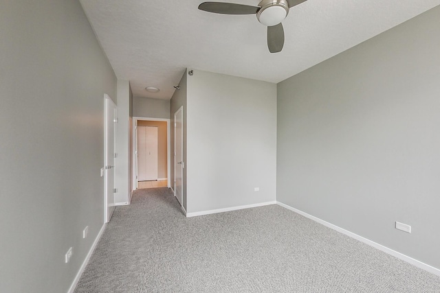 600 N Kingsbury St Unit 1612, Chicago, IL 60654 - carpeted empty room featuring ceiling fan and baseboards