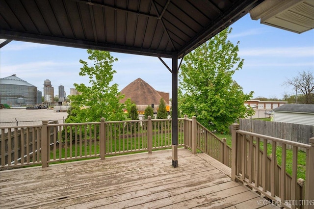 317 Plymouth Ct, Sycamore, IL 60178 - view of deck