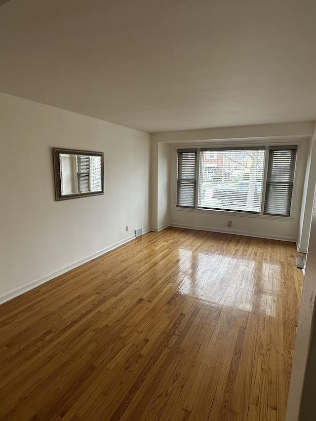 8817 S Constance Ave, Chicago, IL 60617 - spare room featuring baseboards and wood finished floors