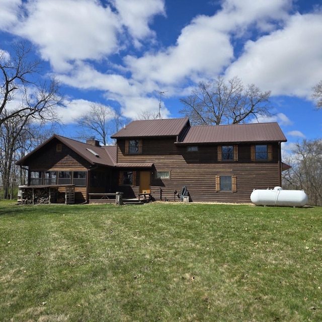 5491 S Koch Rd, Pearl City, IL 61062 - birds eye view of property featuring a rural view
