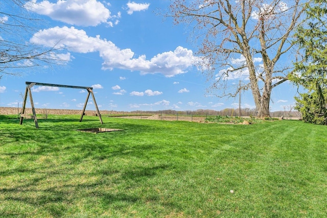 2 Woodland Dr, White Heath, IL 61884 - view of green lawn with a view of rural / pastoral area