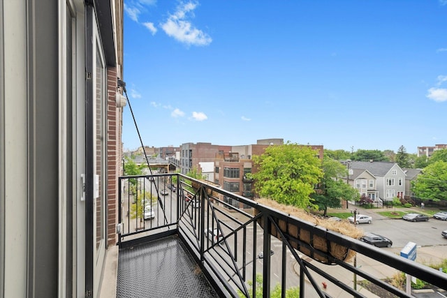 3443 N Lincoln Ave Unit 4A, Chicago, IL 60657 - balcony featuring a residential view