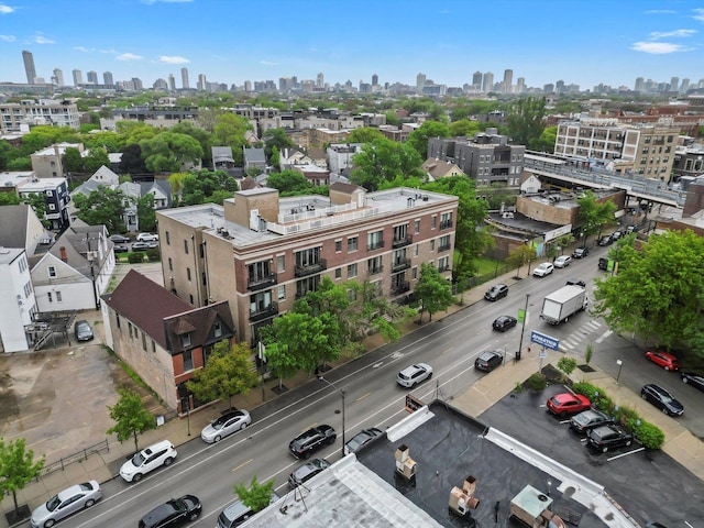 3443 N Lincoln Ave Unit 4A, Chicago, IL 60657 - bird's eye view of skyline