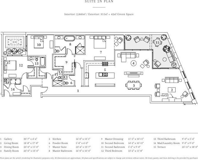 2035 N Orleans St Unit 2N, Chicago, IL 60614 - view of layout
