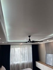 unfurnished bedroom featuring recessed lighting