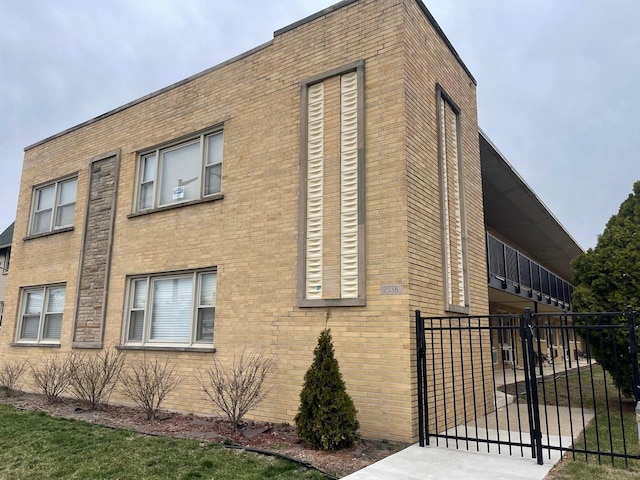 2336 Union St Unit 3, Blue Island, IL 60406 - view of property with fence