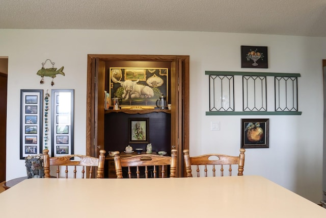 view of dining space