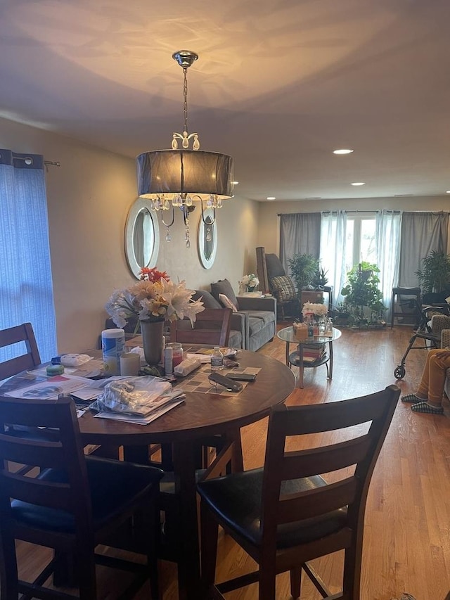 1641 Patricia Pl, Calumet City, IL 60409 - dining room with recessed lighting and wood finished floors