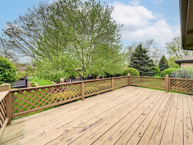 165 Fairfield Dr Unit 35B, New Lenox, IL 60451 - view of wooden terrace