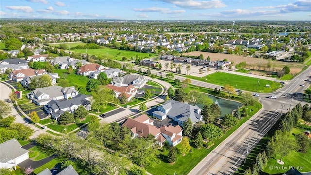 9531 Lenox Ln, Lakewood, IL 60014 - view of property location with nearby suburban area and a large body of water