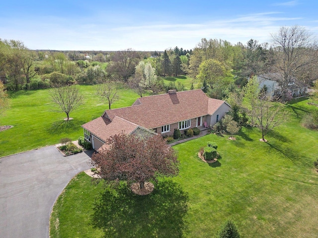 drone / aerial view