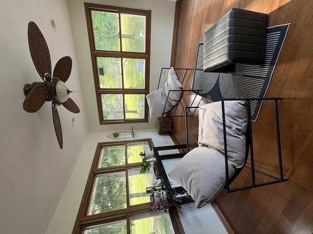 7919 Windspoint Rd, Roscoe, IL 61073 - bedroom with multiple windows and a towering ceiling