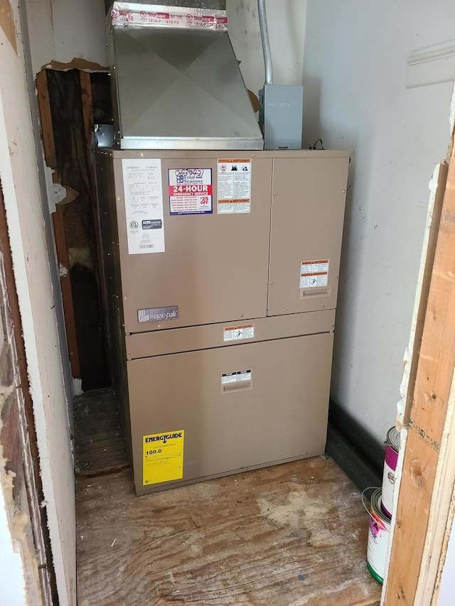 utilities featuring heating unit
