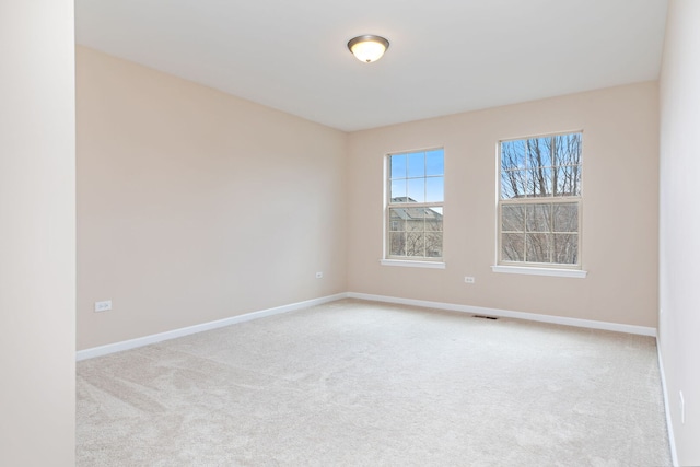 1866 Snead St, Bolingbrook, IL 60490 - empty room featuring carpet floors, baseboards, and visible vents