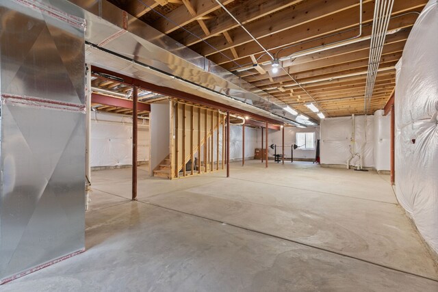 1866 Snead St, Bolingbrook, IL 60490 - basement with stairway