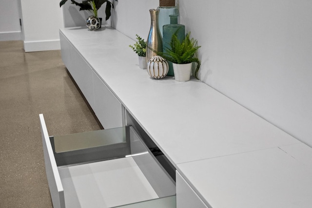 interior details featuring baseboards