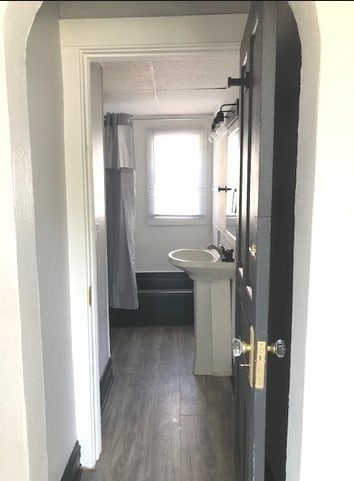 1639 Victoria Ave, North Chicago, IL 60064 - bathroom featuring wood finished floors