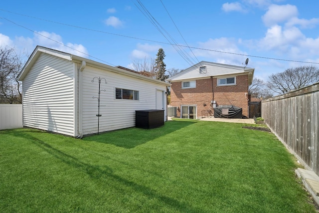 9249 Kildare Ave, Skokie, IL 60077 - rear view of property featuring a fenced backyard and an outbuilding