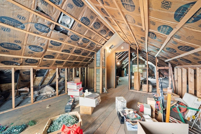 2142 N Mobile Ave, Chicago, IL 60639 - view of attic