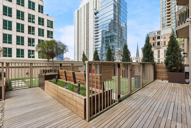 view of deck
