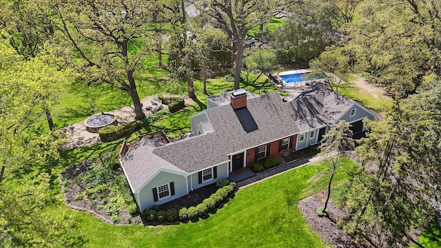 506 Aberdeen Rd, Frankfort, IL 60423 - aerial view of property and surrounding area