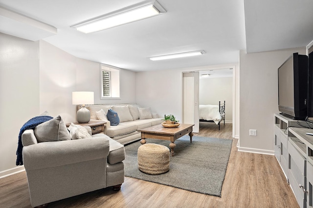 506 Aberdeen Rd, Frankfort, IL 60423 - living room with light wood-type flooring and baseboards