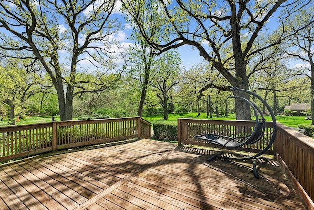 506 Aberdeen Rd, Frankfort, IL 60423 - view of deck