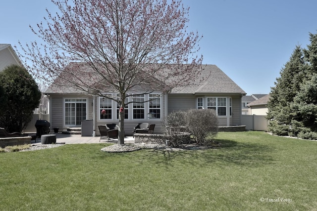 459 E Amberside Dr, Elgin, IL 60124 - back of house featuring a patio