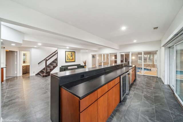 14567 S 82nd Ave, Orland Park, IL 60462 - welcome area featuring visible vents, a sink, stairway, and bar