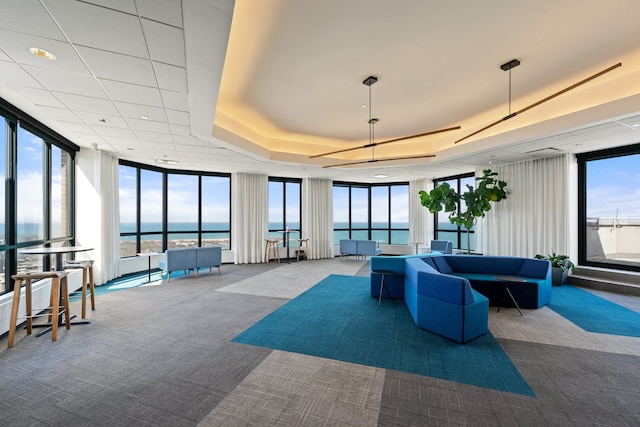 3660 N Lake Shore Dr Unit 711, Chicago, IL 60613 - common area with a water view