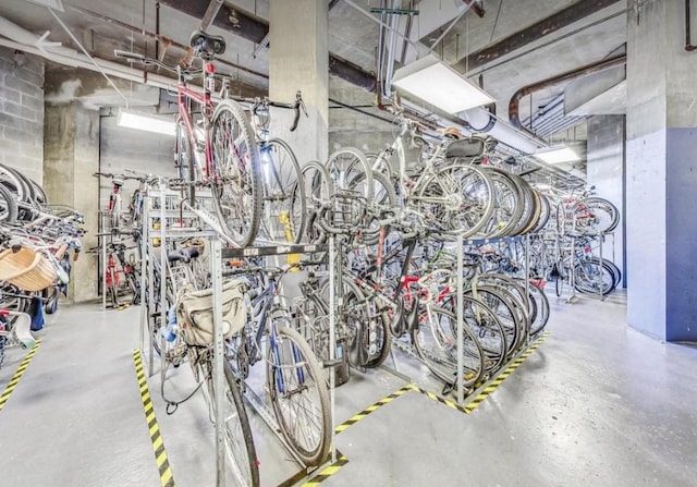 3660 N Lake Shore Dr Unit 711, Chicago, IL 60613 - garage featuring bike storage