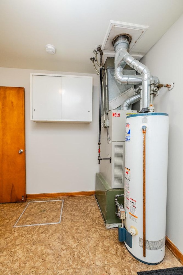 utilities with water heater